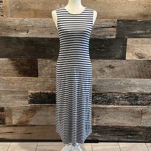 The Lady & the Sailor Midi Length Lightweight Stripe Dress